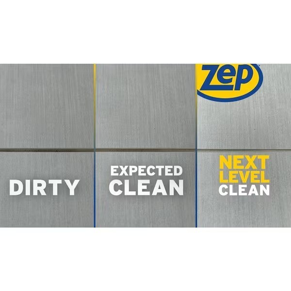ZEP 32 oz. Grout Cleaner & Brightener Pro Strength Restores Stained Tile 12-Pack