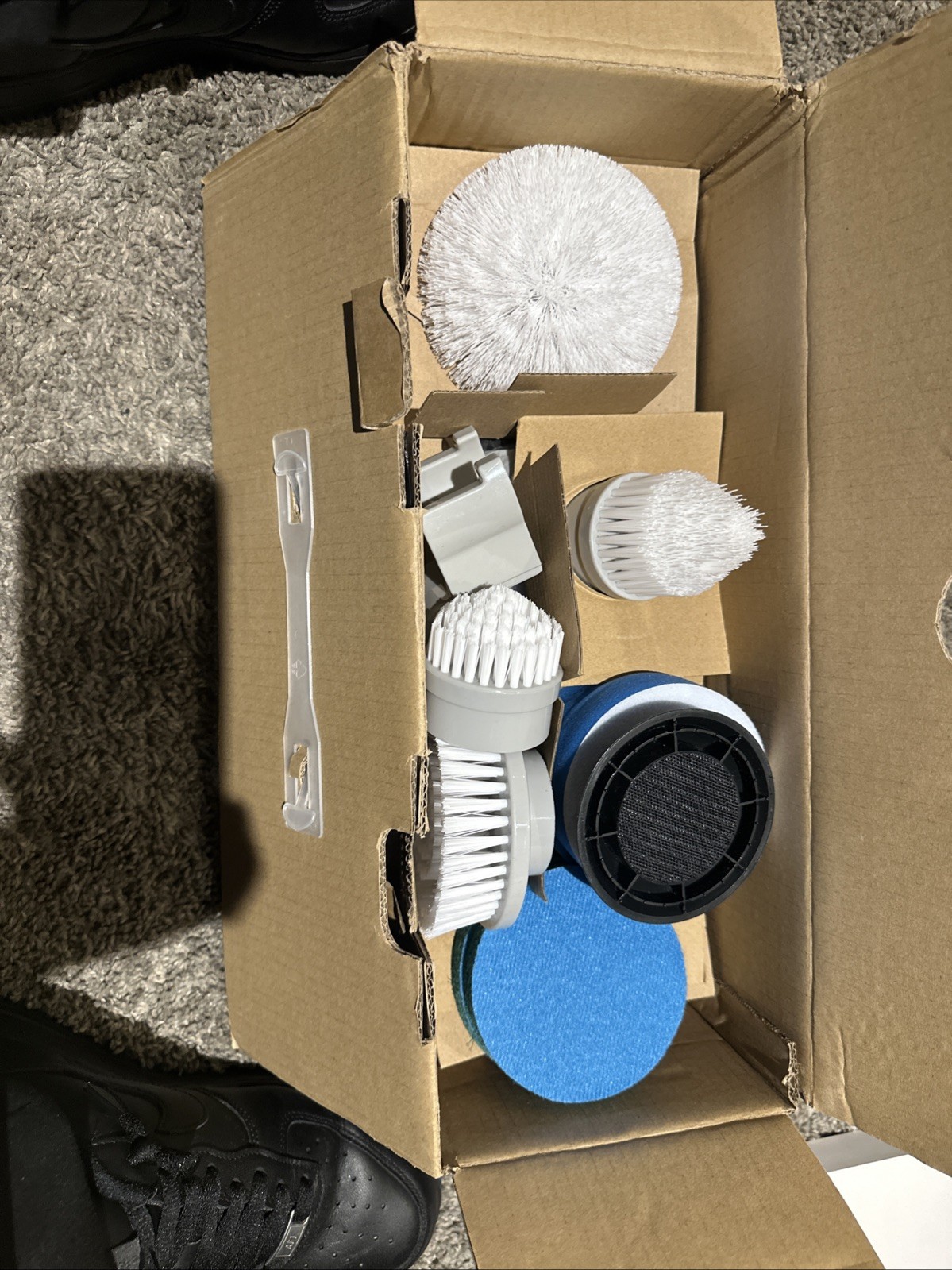Electric Handheld Cleaning Spin Brush Power Scrubber Rechargeable NEW IN BOX