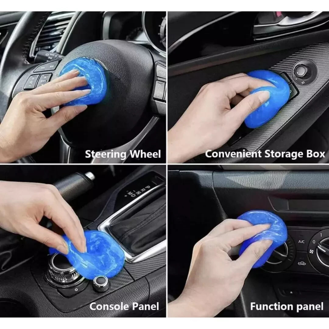 2 pack SUPER CLEAN MAGIC GEL Car Auto Detailing Keyboard Dust Cleaner -1P