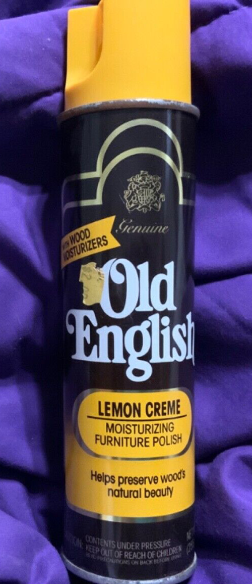 VINTAGE 1990’s OLD ENGLISH LEMON CREME MOISTURIZING POLISH