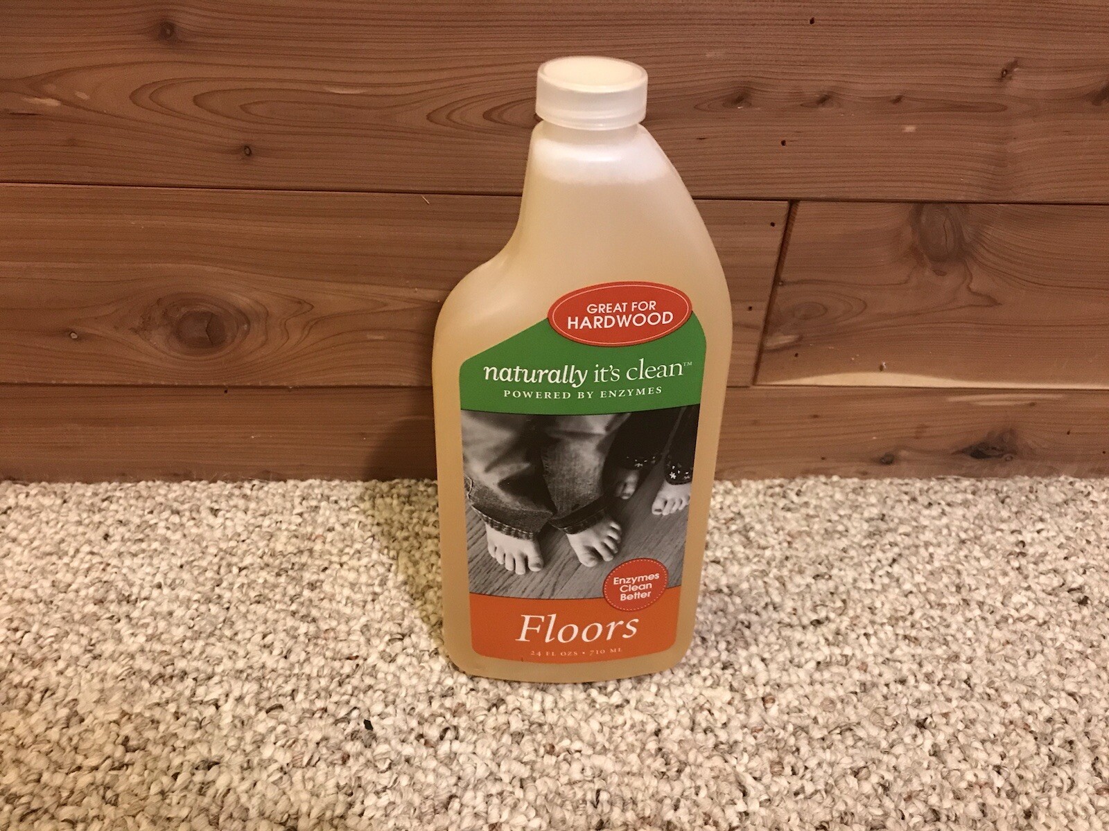 Naturally It’s Clean Floors Clean Enzyme Floor Cleaner 24 FL OZ Discontinued