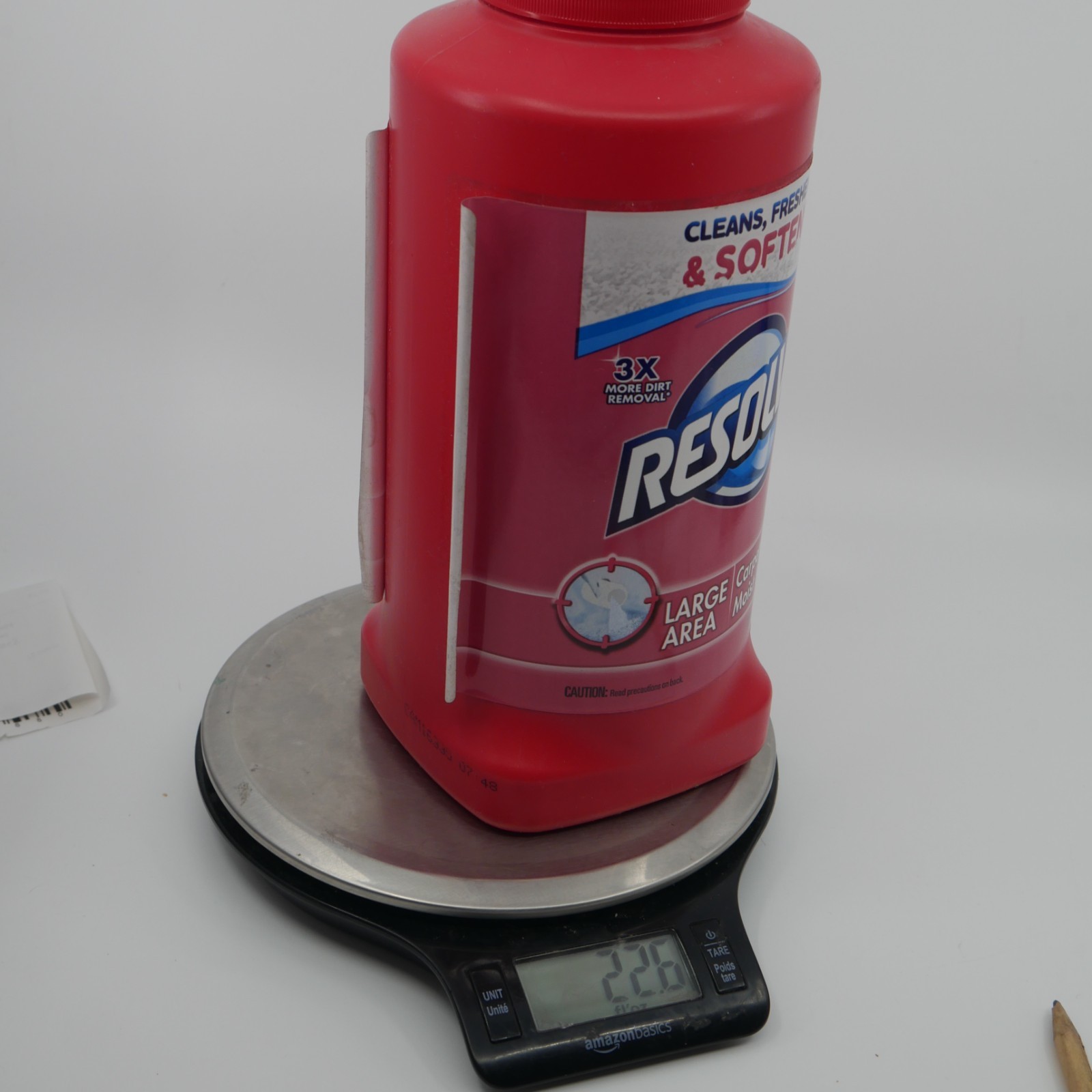 **READ* Resolve Deep Clean Powder Large Area Carpet Cleaner 18 Oz