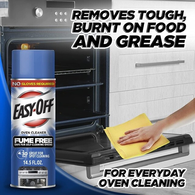 2 PACK Easy-Off Fume Free Oven Cleaner, Lemon 14.5 oz Can GREAT DEAL!!