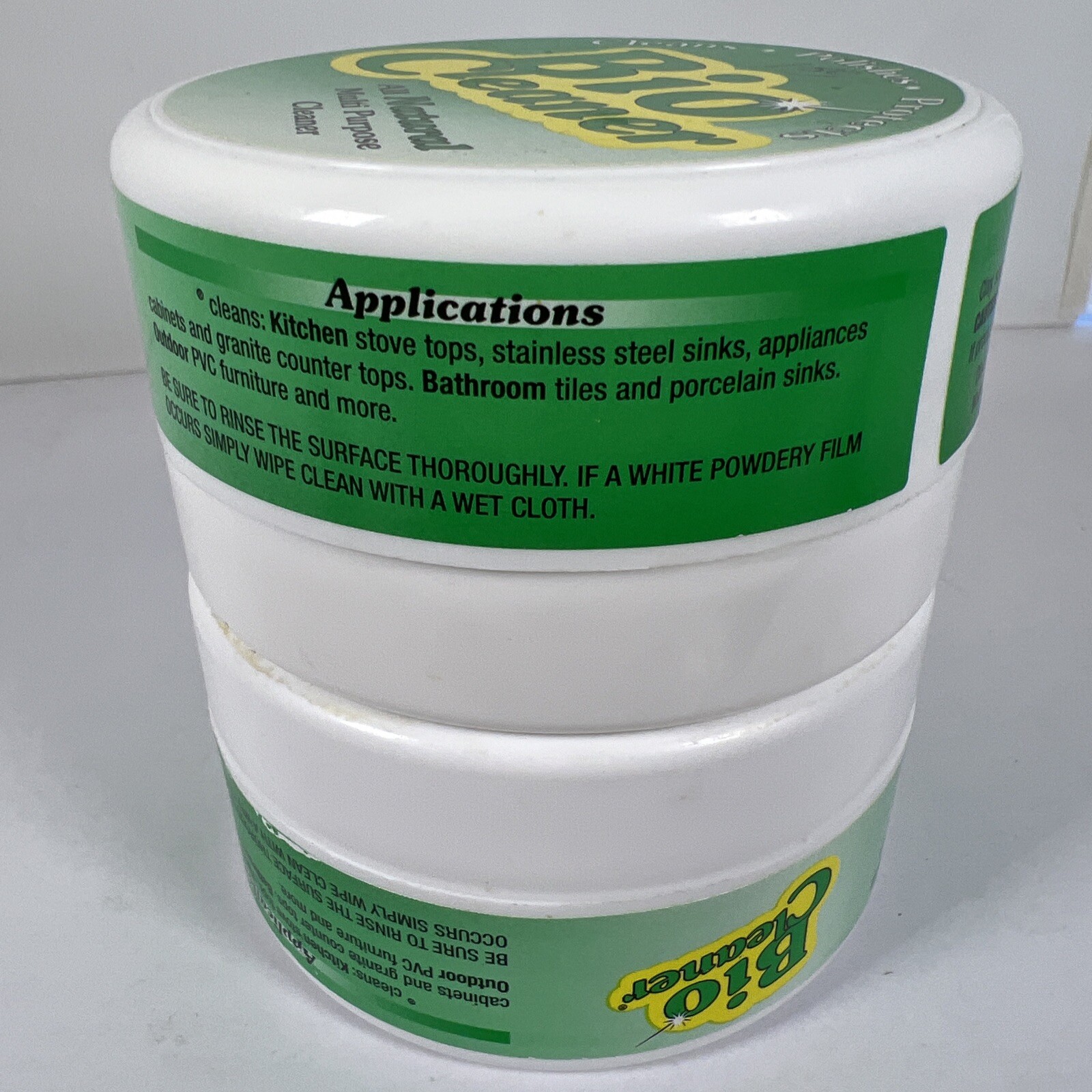 (2) Bio Cleaner All Natural Multi-Purpose Cleaner 10.5 oz w/ Sponge