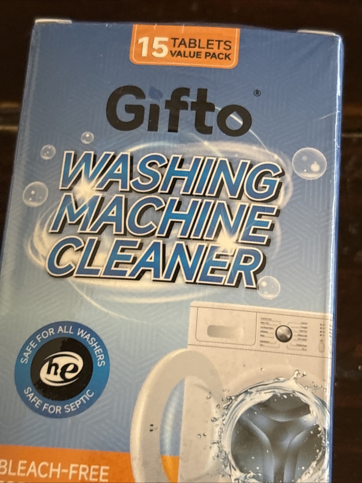 Gifto Washing Machine Cleaner 15 Tablets (New Sealed)