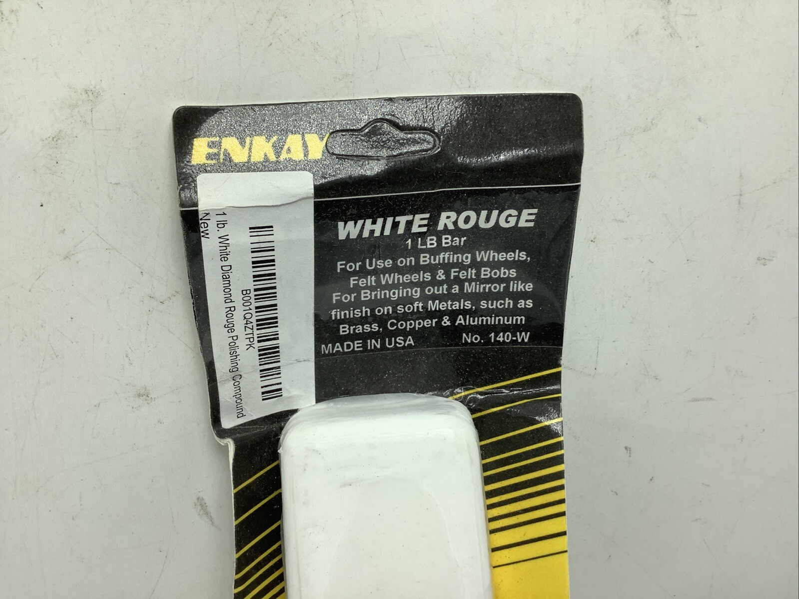 ENKAY – White Diamond Polishing Compound 1 Lb. (U.S. Made) brass copper Aluminum