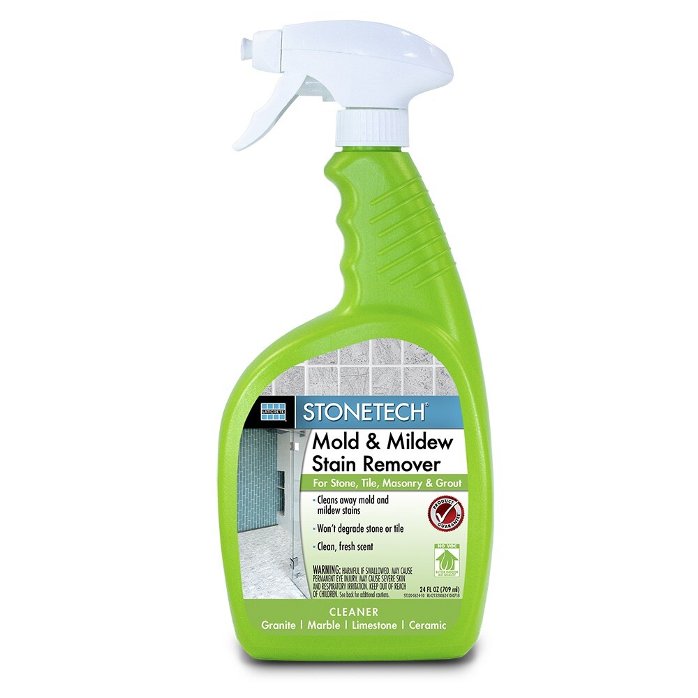 Laticrete Stonetech Mold and Mildew Stain Remover – 24 oz. Spray Bottle