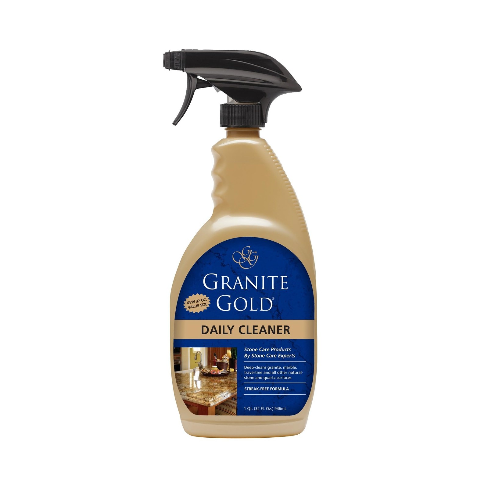 Daily Cleaner for Granite, Marble & Other Natural Stone & Quartz Surfaces, 32…