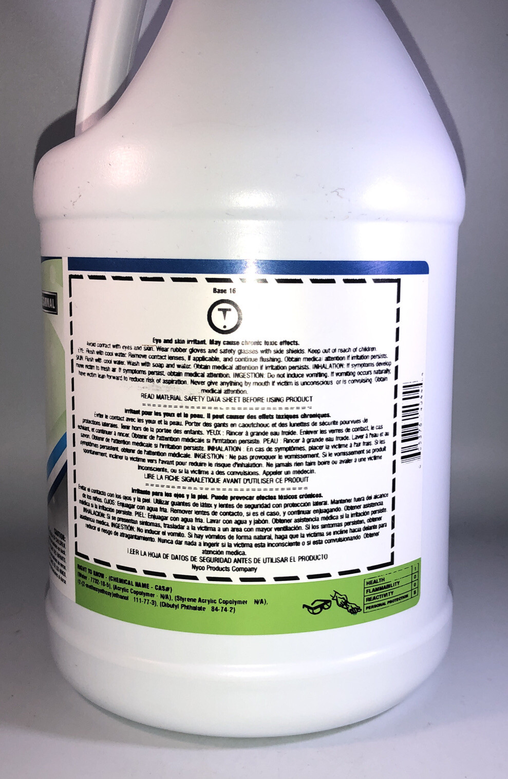 Nyco NL140 Base 16 Professional Floor Sealer 1 gallon-NEW-SHIPS N 24 HOURS