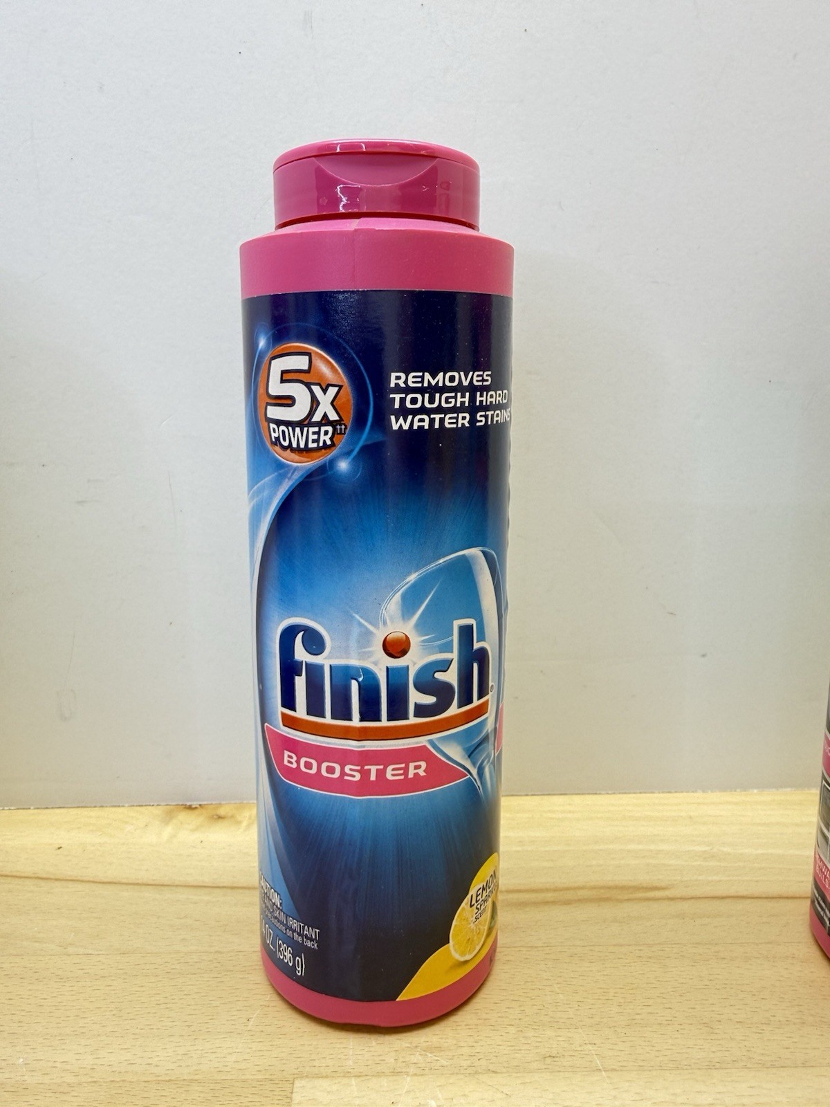Finish Booster Hard Water Powder Hard Water Lemon Sparkle Sealed 14 oz Lot Of 3