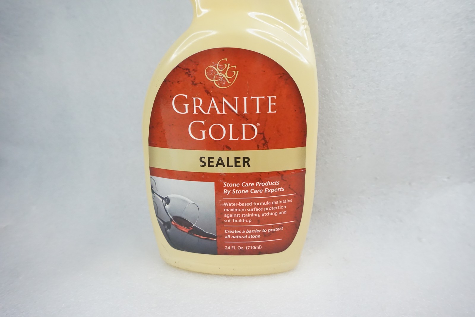 Granite Gold Sealer 24 fl oz Spray Bottle for Stone Countertops Marble Granite