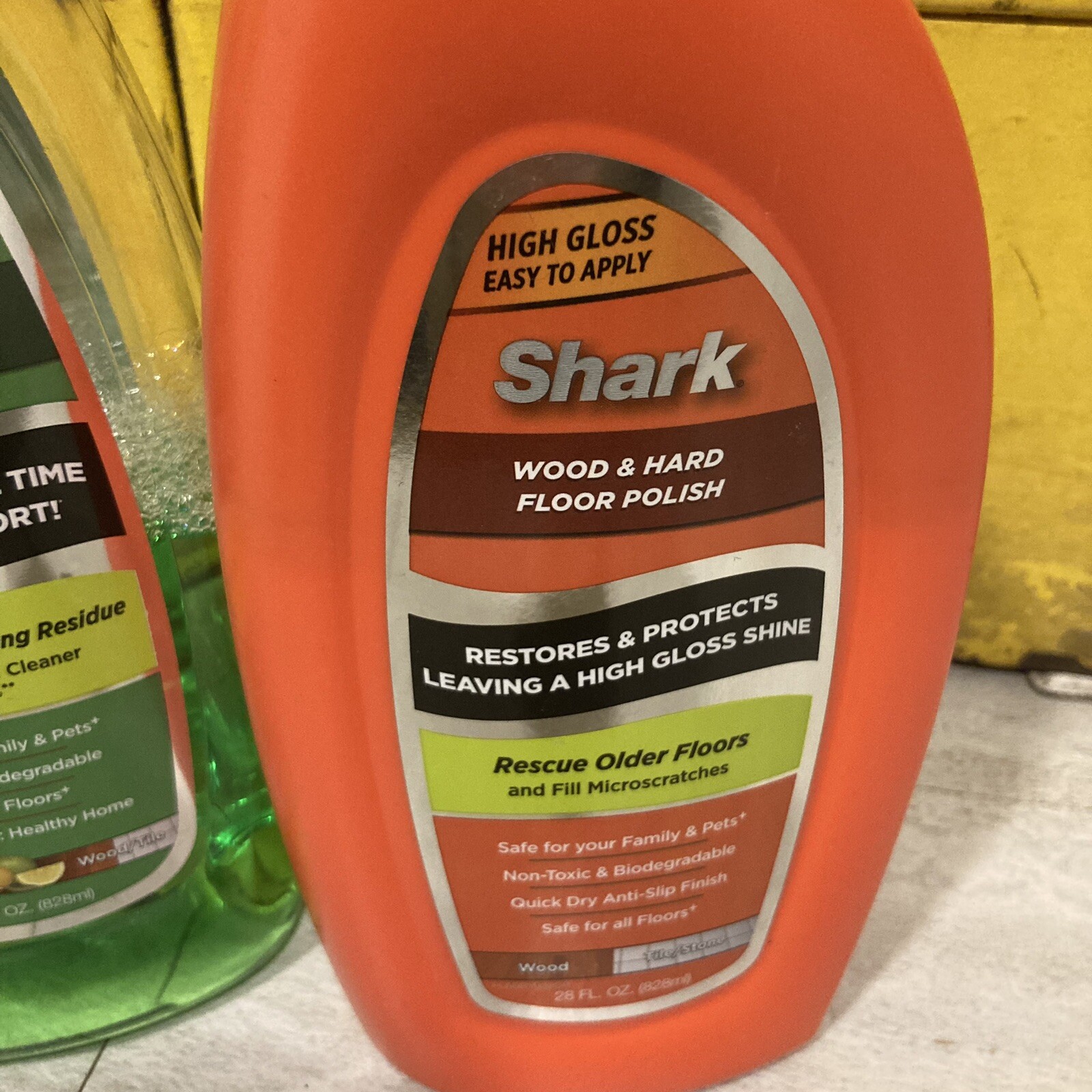 Shark Wood Hard Floor Cleaner Italian Citrus Concentrate Polish Partials