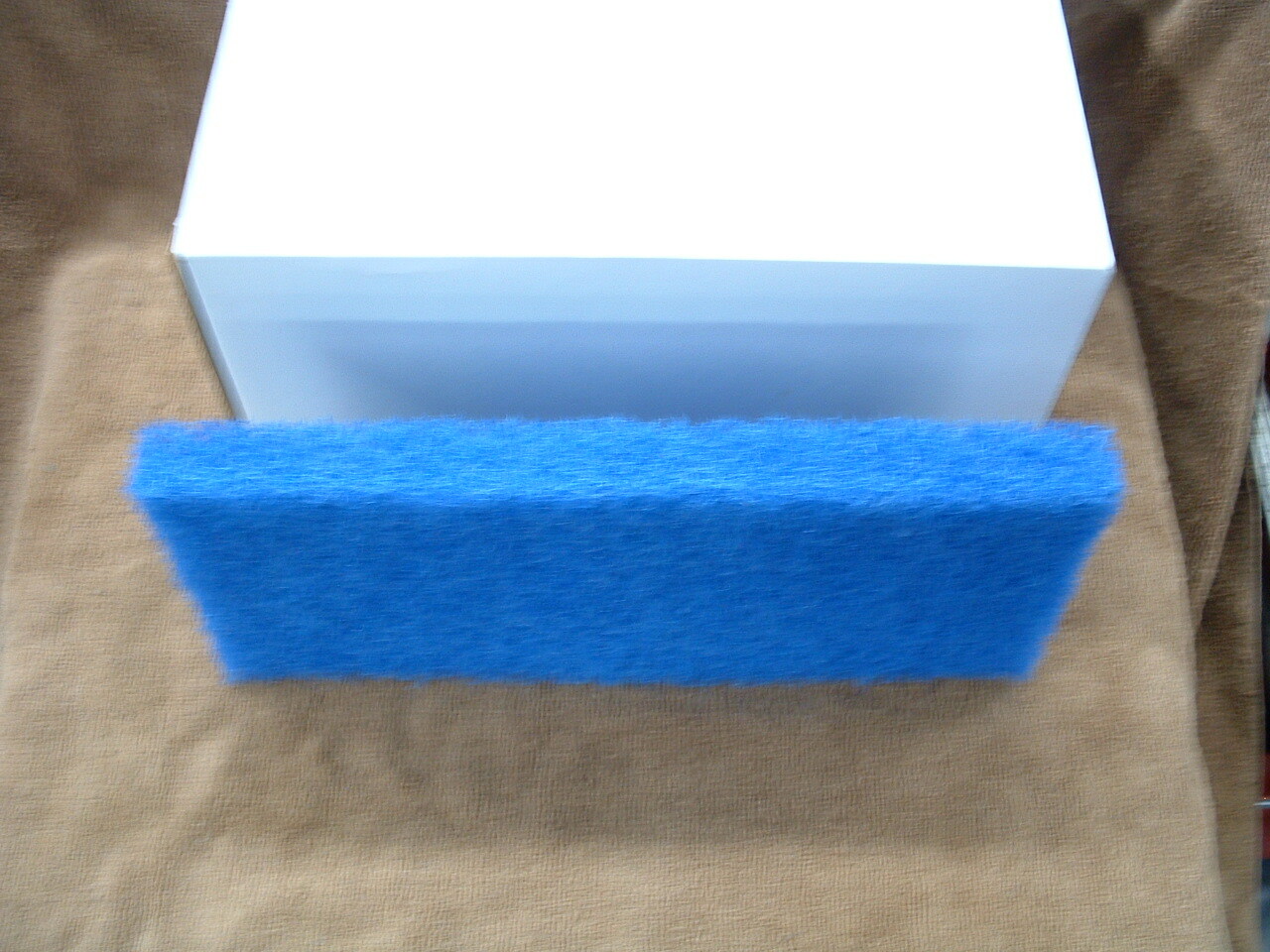 CASE OF 20 AMERICO #102 BLUE MEDIUM DUTY SCOURING PADS 1″ X 4-5/8″ X 10″ USA