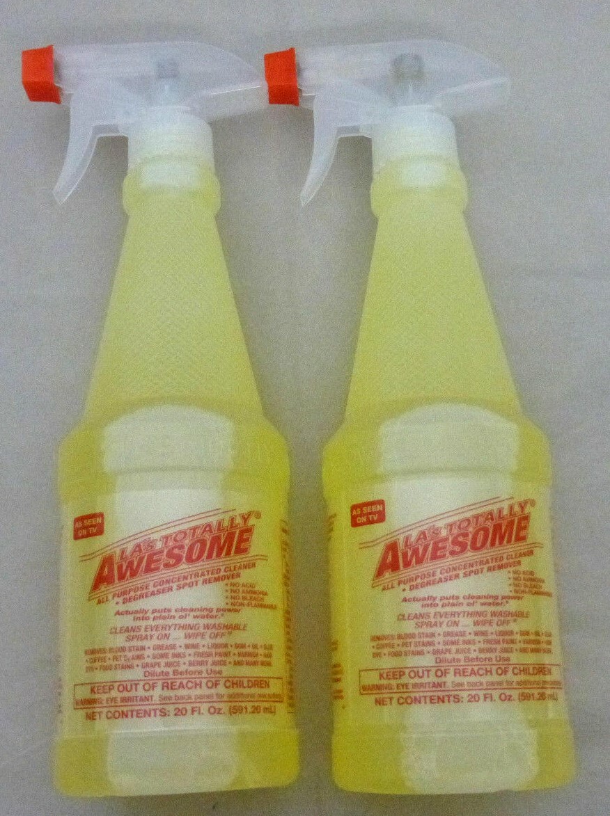 2 La’s Totally Awesome All Purpose Concentrated Cleaner 20 Fl Oz