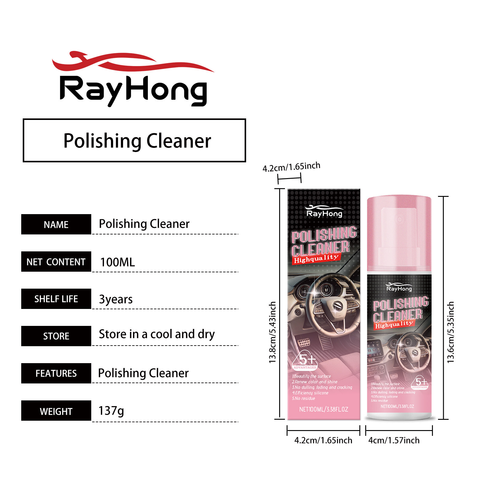 (-20%OFF) Polishing Cleaner Cars Interior Car Interior Detailer and Cleaner -USA