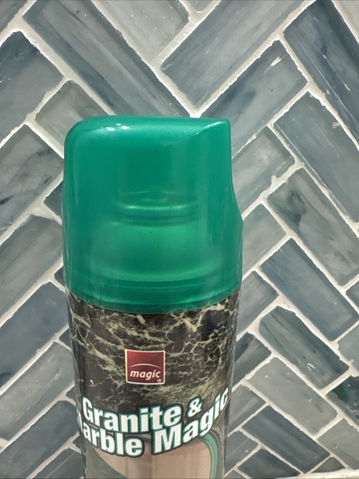 Granite & Marble Magic Aerosol Spray Can 17 Oz Clean Protect Polish Streak Free