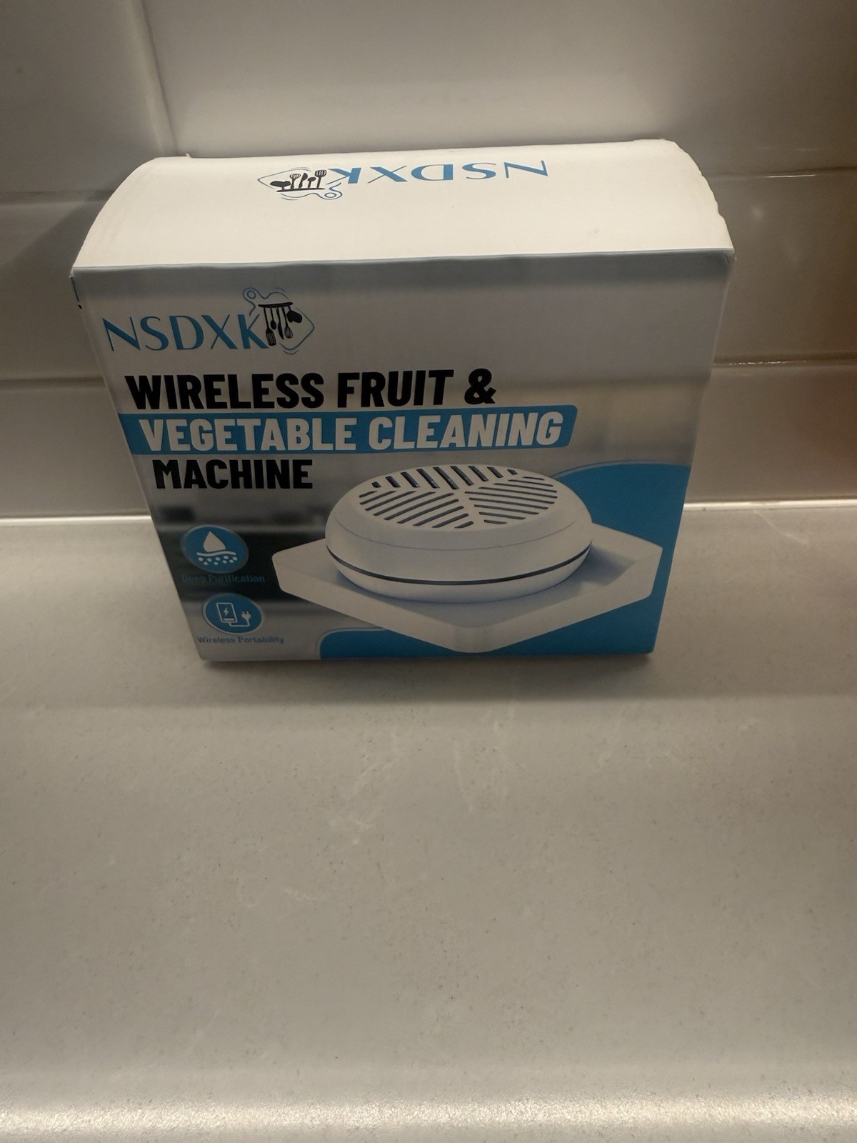 Fruit and Vegetable Washing Machine, Fruit Vegetable Cleaner Device, Portable