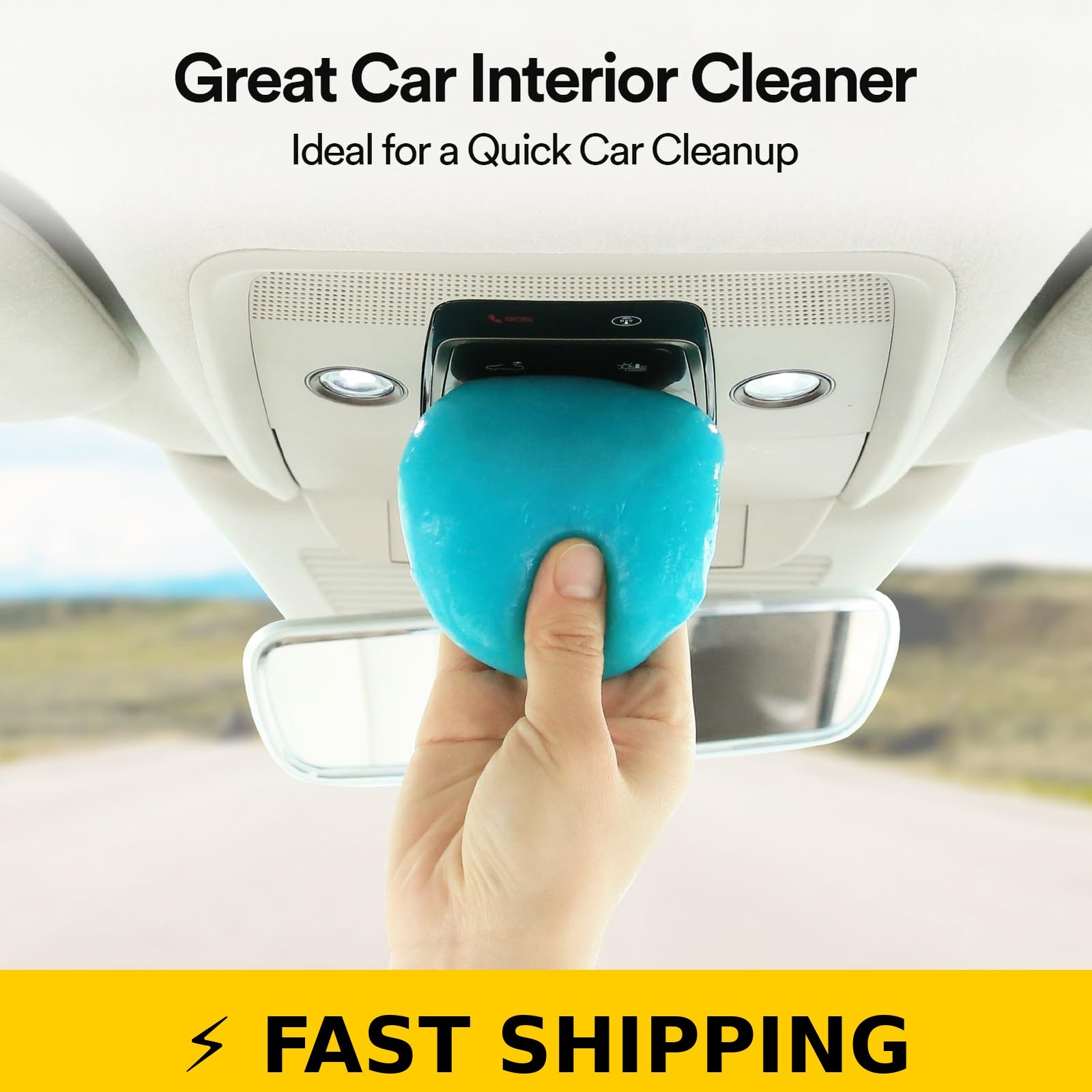 PULIDIKI Car Cleaning Gel Slime – Interior Cleaner for Auto Detailing