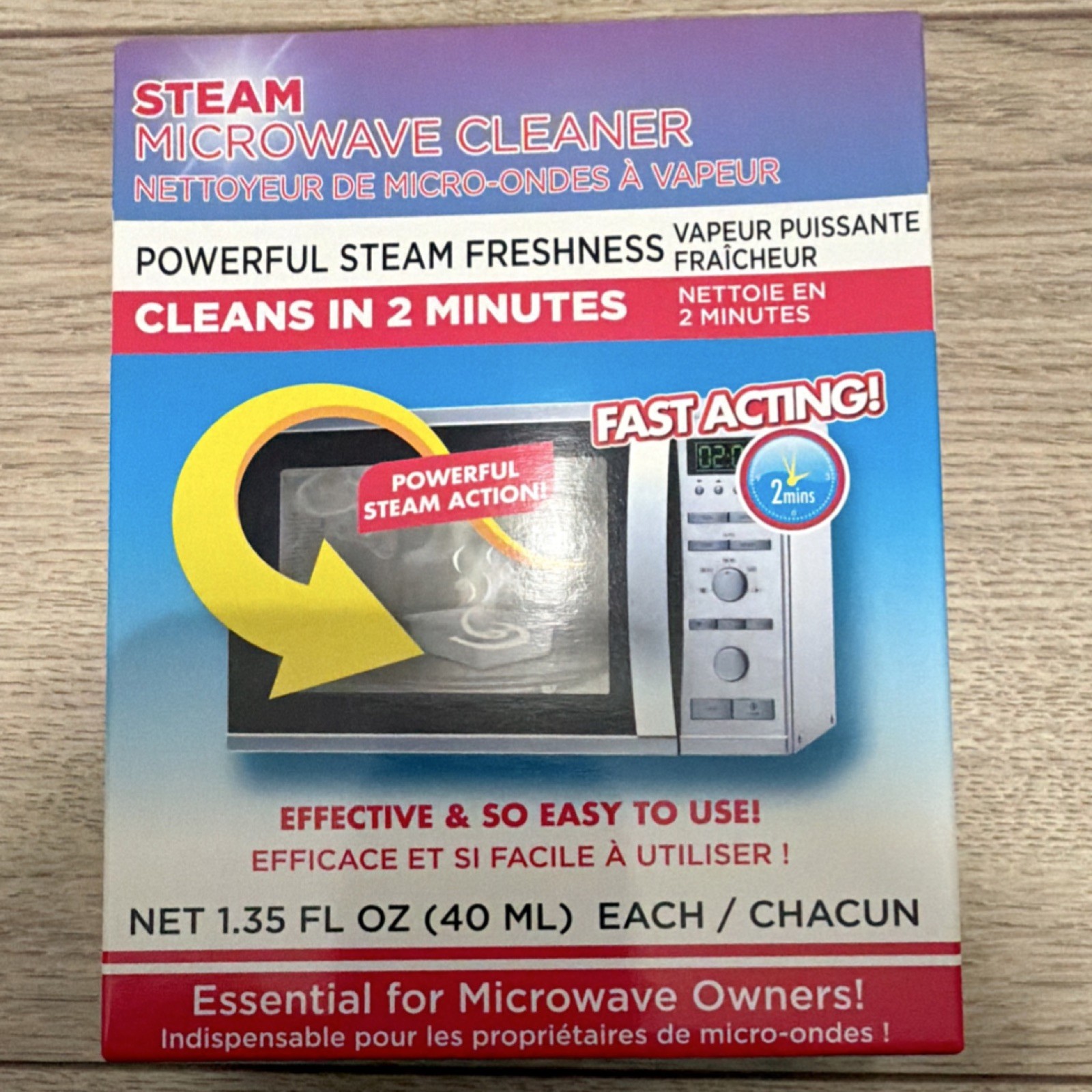 Hangzhou Edar Microwave Cleaner Liquid Fast Acting Powerful Steam 1.35 fl oz