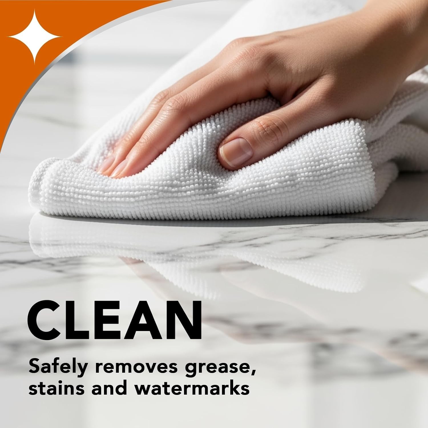 Streak-Free Stone Cleaner for Marble, Quartz, Granite