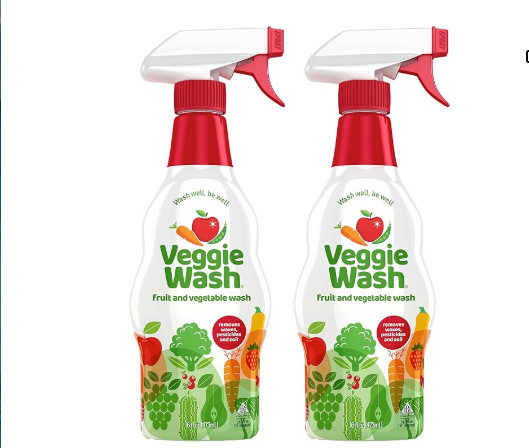 Fruit & Vegetable Wash, Produce Wash and Cleaner, 16-Fluid Ounce, Pack of 2, …