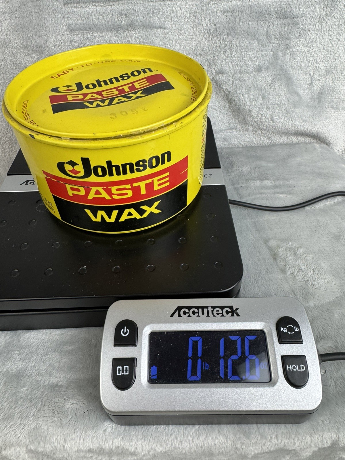 2 Original Formula JOHNSON’S PASTE WAX 16 oz Cans See Weight Photos Partials