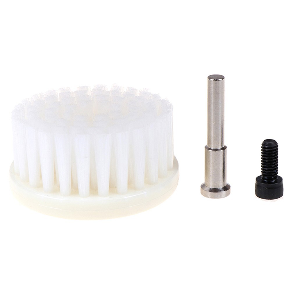 Drill Brush Attachment Soft Scrubber Leather Upholstery Car Detailing Cleaning