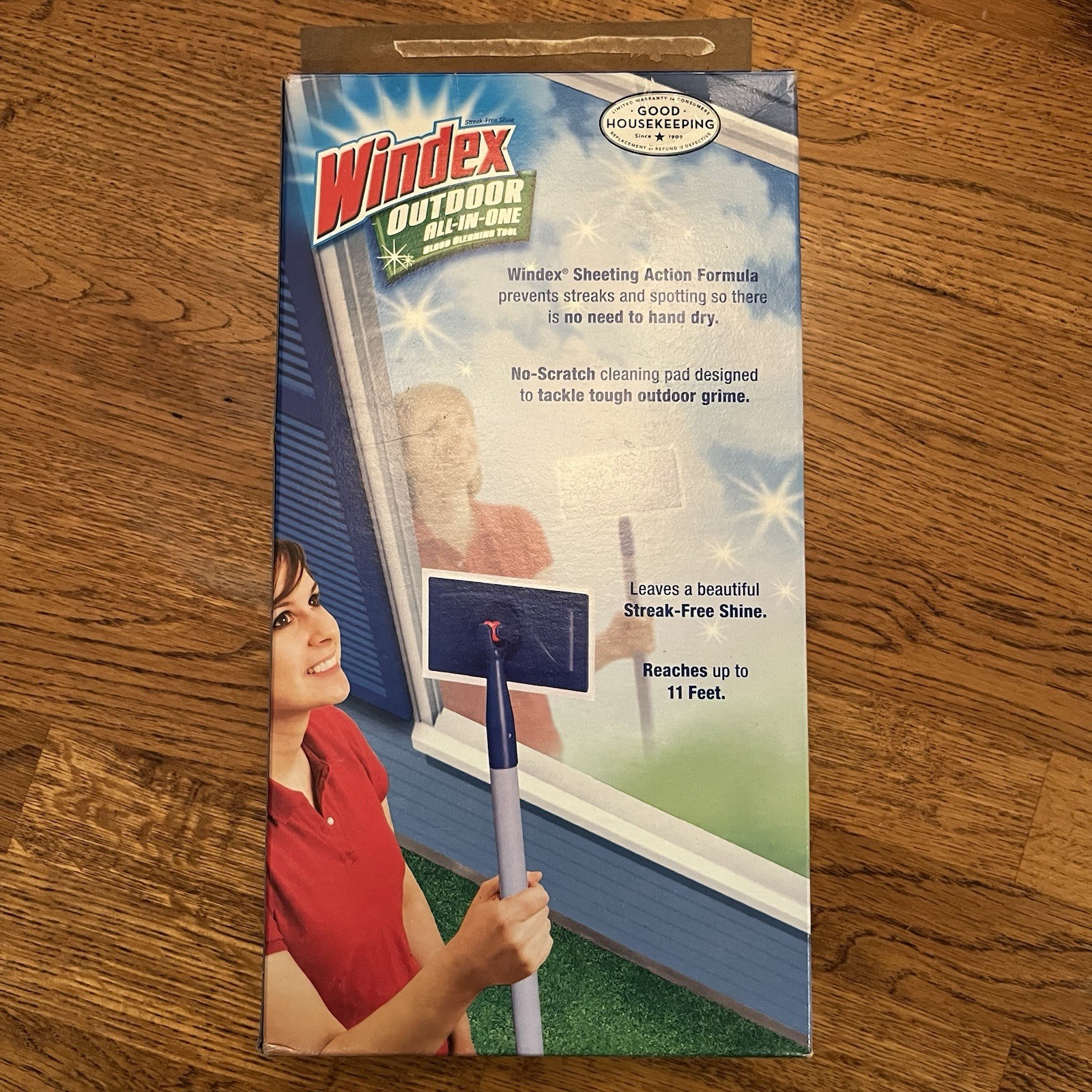 Windex Outdoor All In One Glass & Window Cleaner Tool Starter Kit Box Open Box