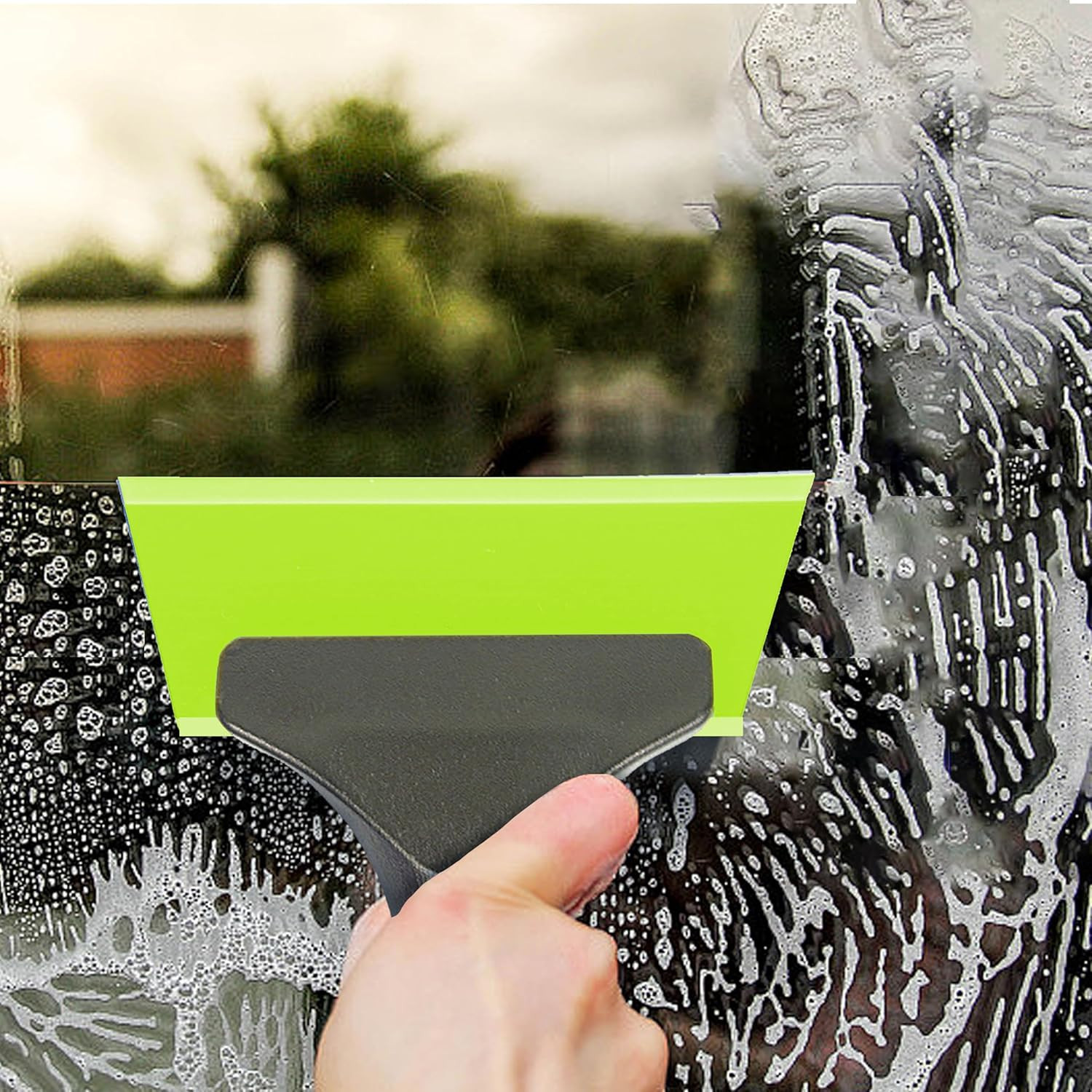 Small Squeegee Car Window Squeegee Silicone Squeegee for Window Door Bathroom Mi