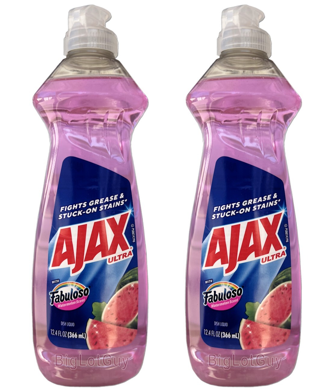 Ajax FABULOSO SCENTED Dish Washing Liquid Soap 12.4oz. Kitchen Supplies 2-Pack