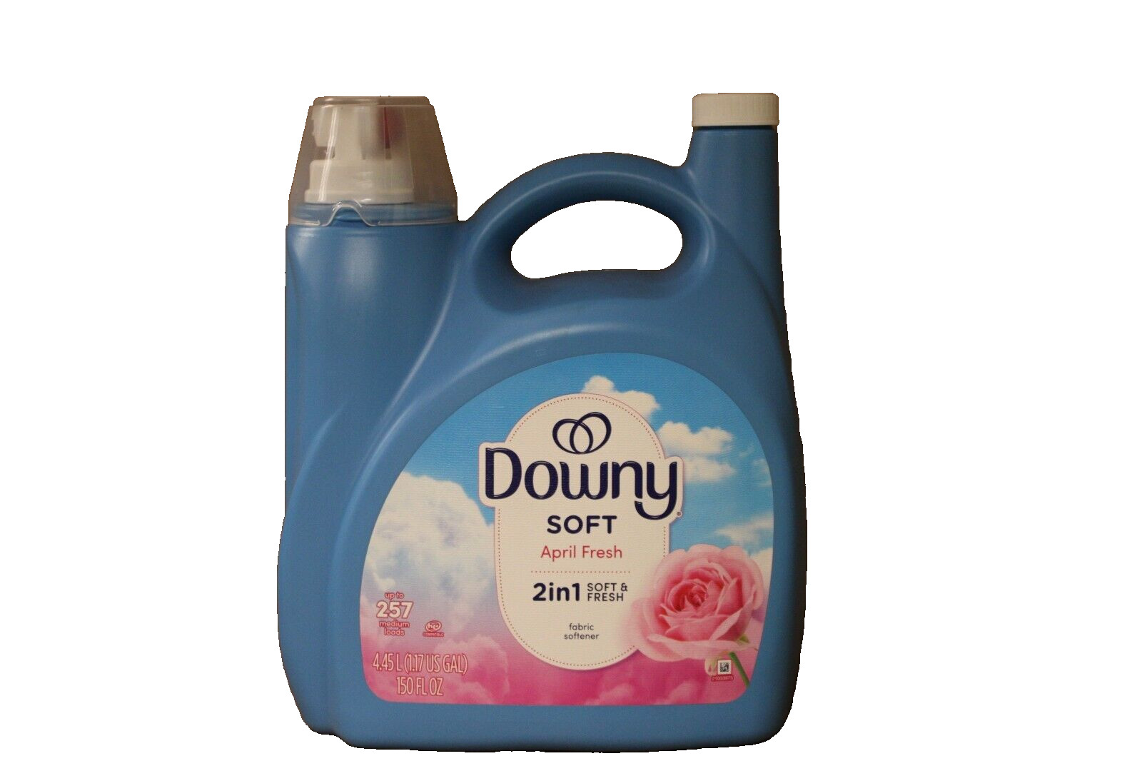 Downy Soft & Fresh Liquid Fabric Softener, April Fresh, 257 loads, 150 fl. oz.