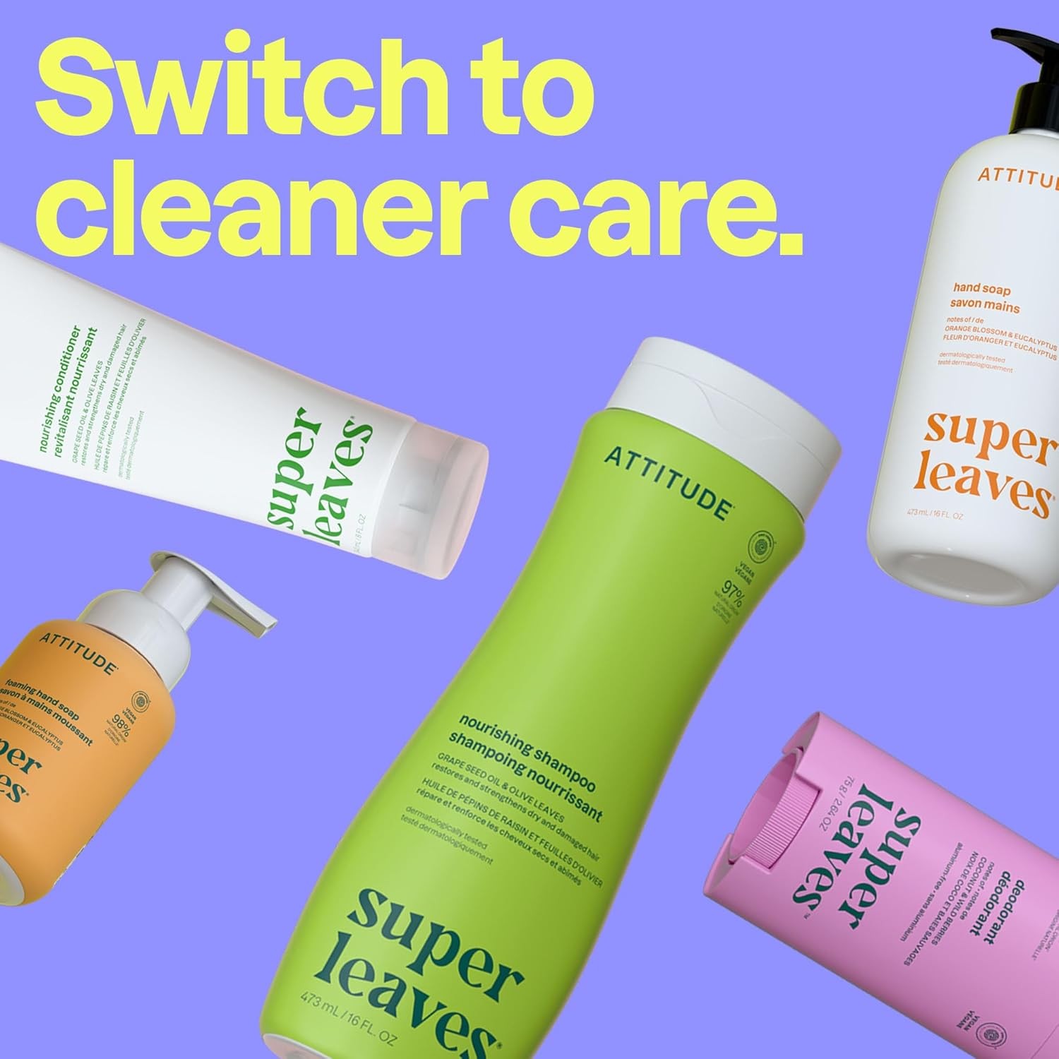 Liquid Hand Soap, EWG Verified, Plant and Mineral-Based, Vegan Personal Care