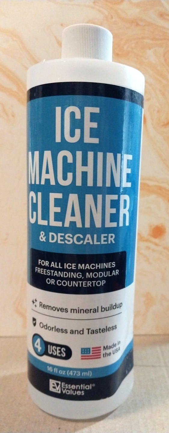 Essential Values Ice Machine Cleaner & Descaler Odorless Tasteless – 16 fl oz