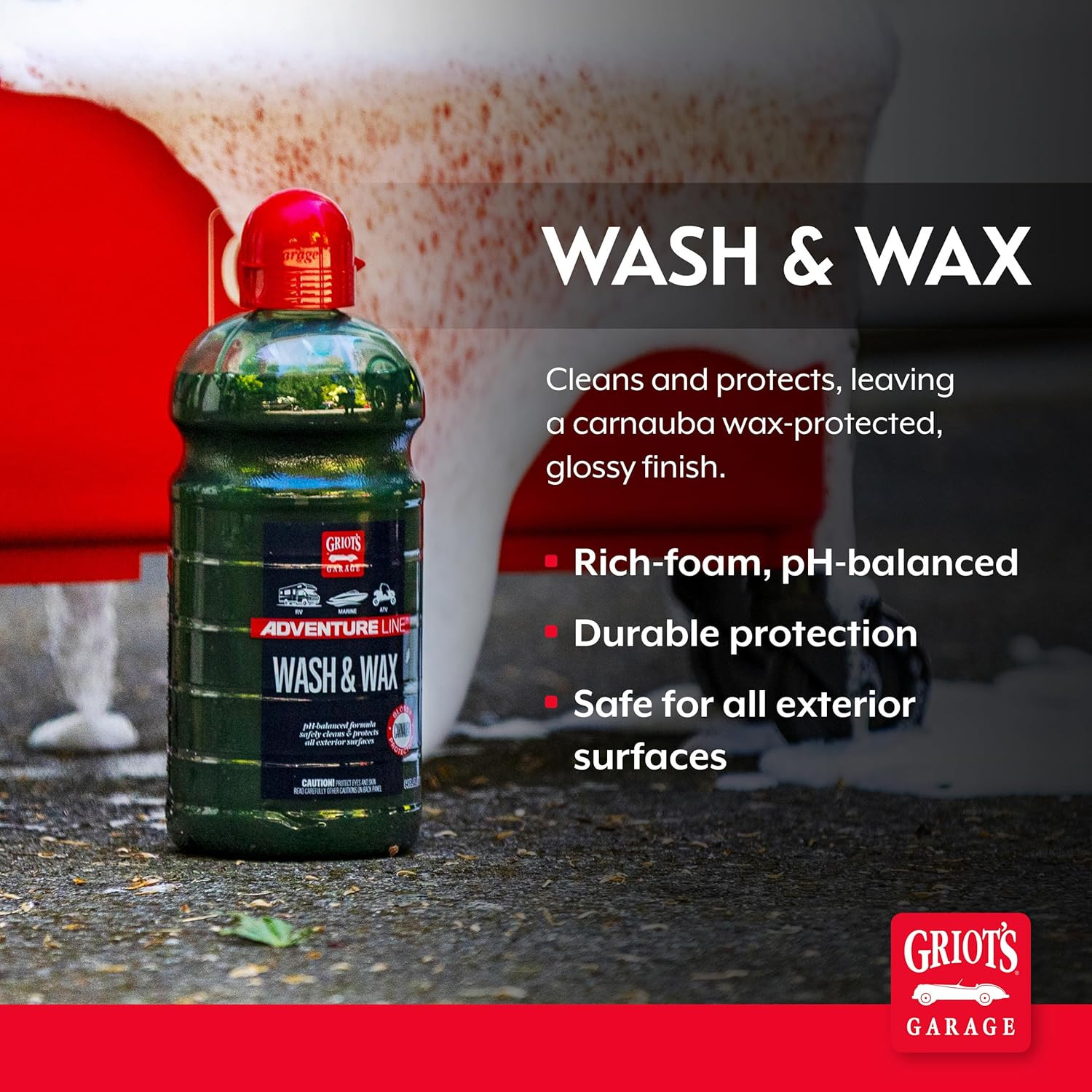 Wash and Wax for Rvs, Campers, Trailers, Boats, Atvs, Utvs, Motorcycles, Works o