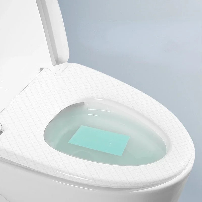 30Pcs Toilet Cleaning Sheets Effervescent Fresh Scent Stain & Odor Remover