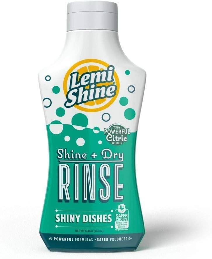 8.45 Oz. Shine + Dry Rinse, Natural Rinse Aid, Powered by 100% Natural Citric…