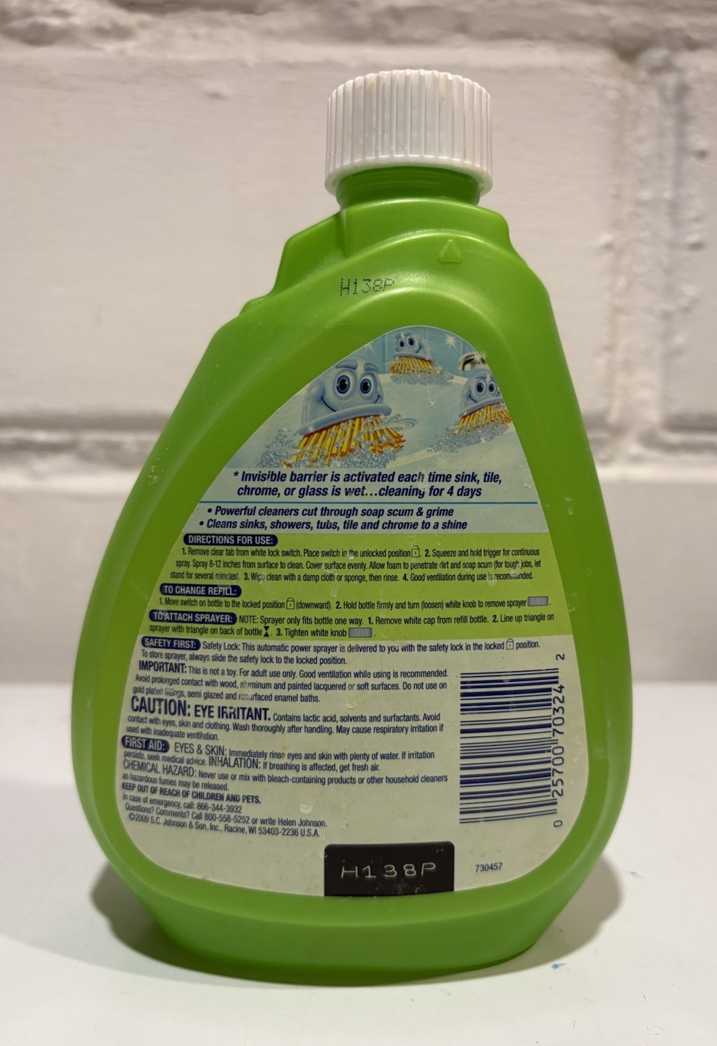 NEW! Scrubbing Bubbles Extend-A-Clean Power Sprayer Cleaner Refill 25 fl oz