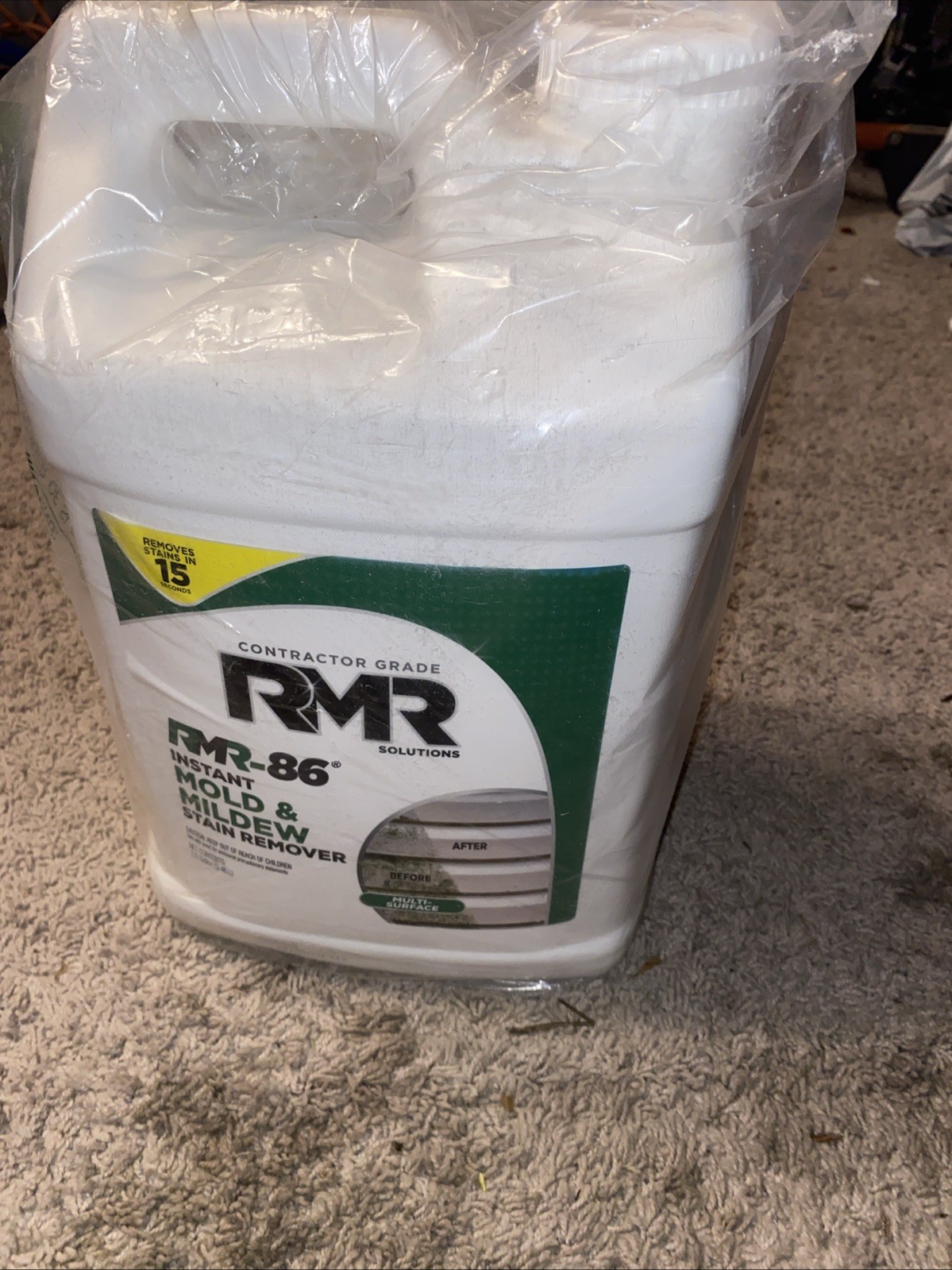Instant Mold Stain and Mildew Stain Remover Spray Scrub Free Formula, 2.5 Gallon