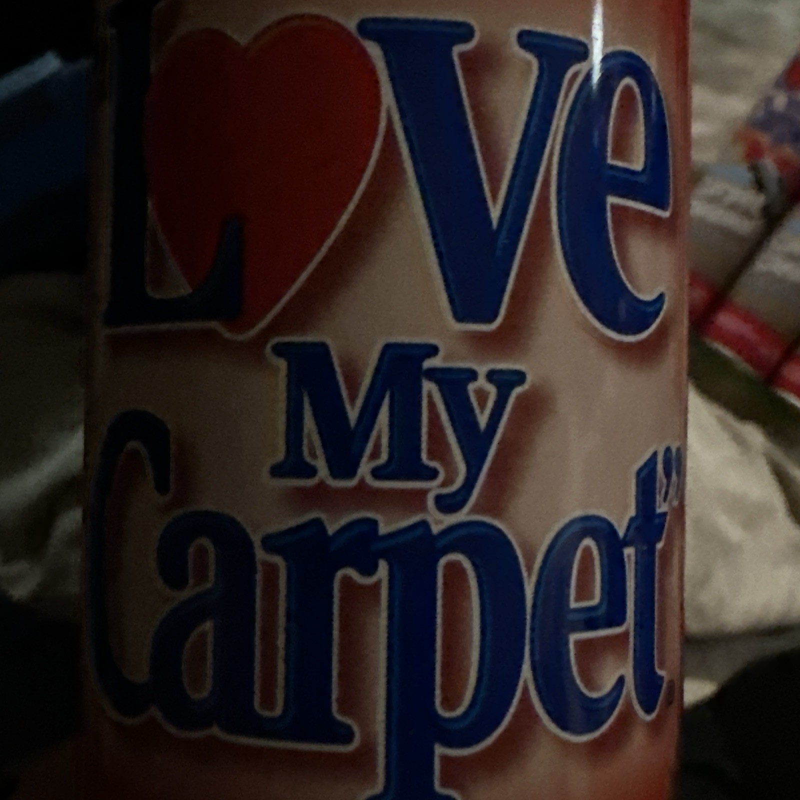 4 cans of ,Love My Carpet Cleaner Foam Spray ,Vacuum Self Cleaning, 9.7oz each