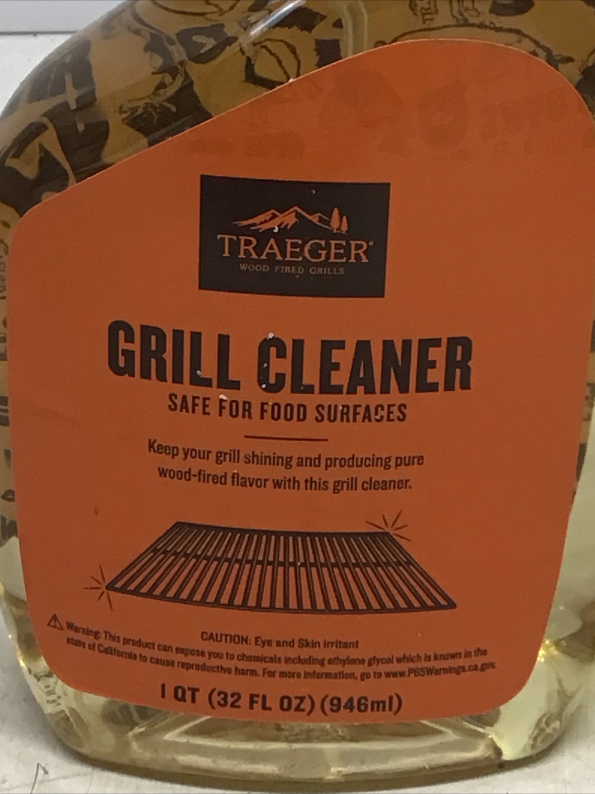 Traeger Grill Cleaner for Household And Grill Safe For Food Surface 946mL Ea 2pk