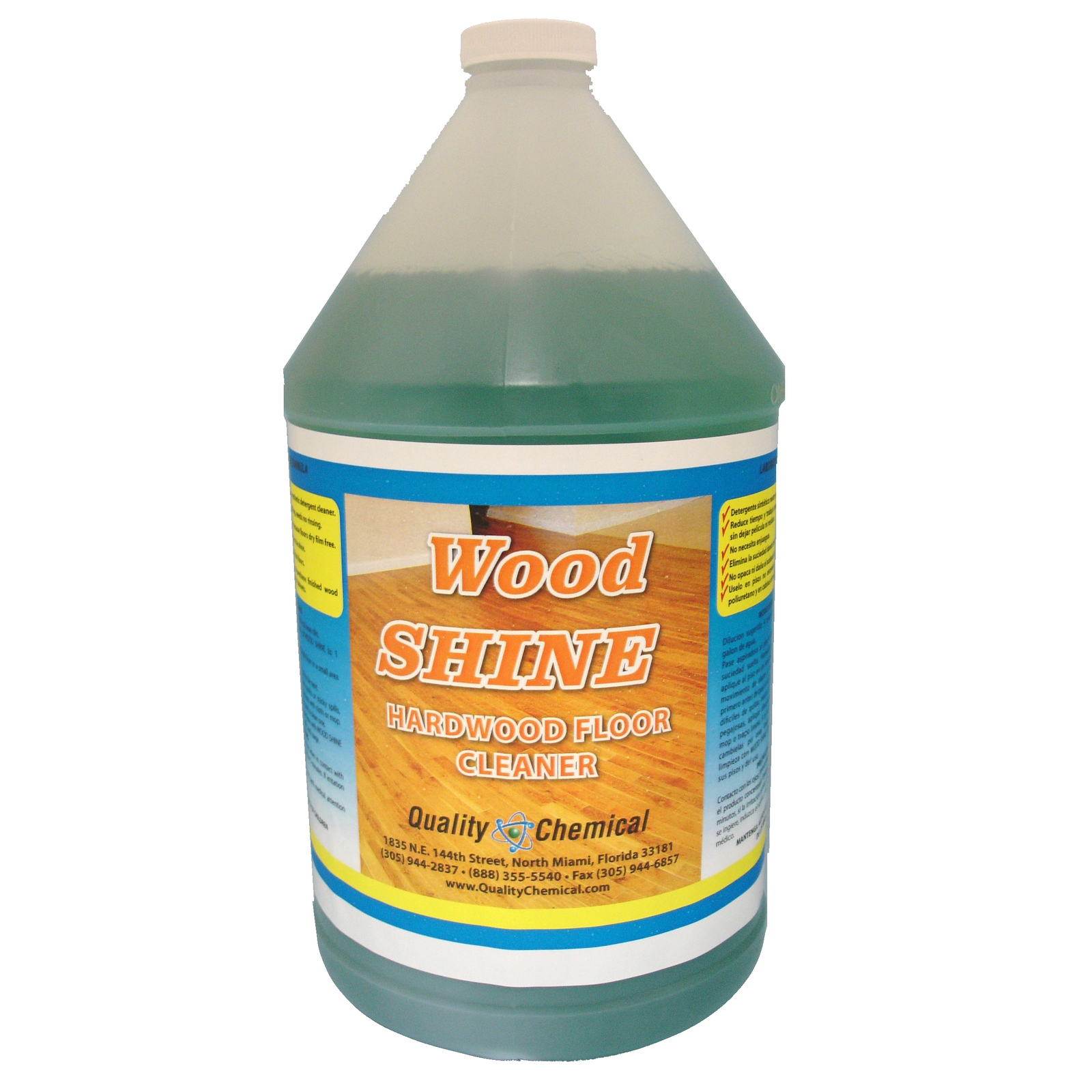 Wood Shine – neutral floor cleaner concentrate – 4 gallon case