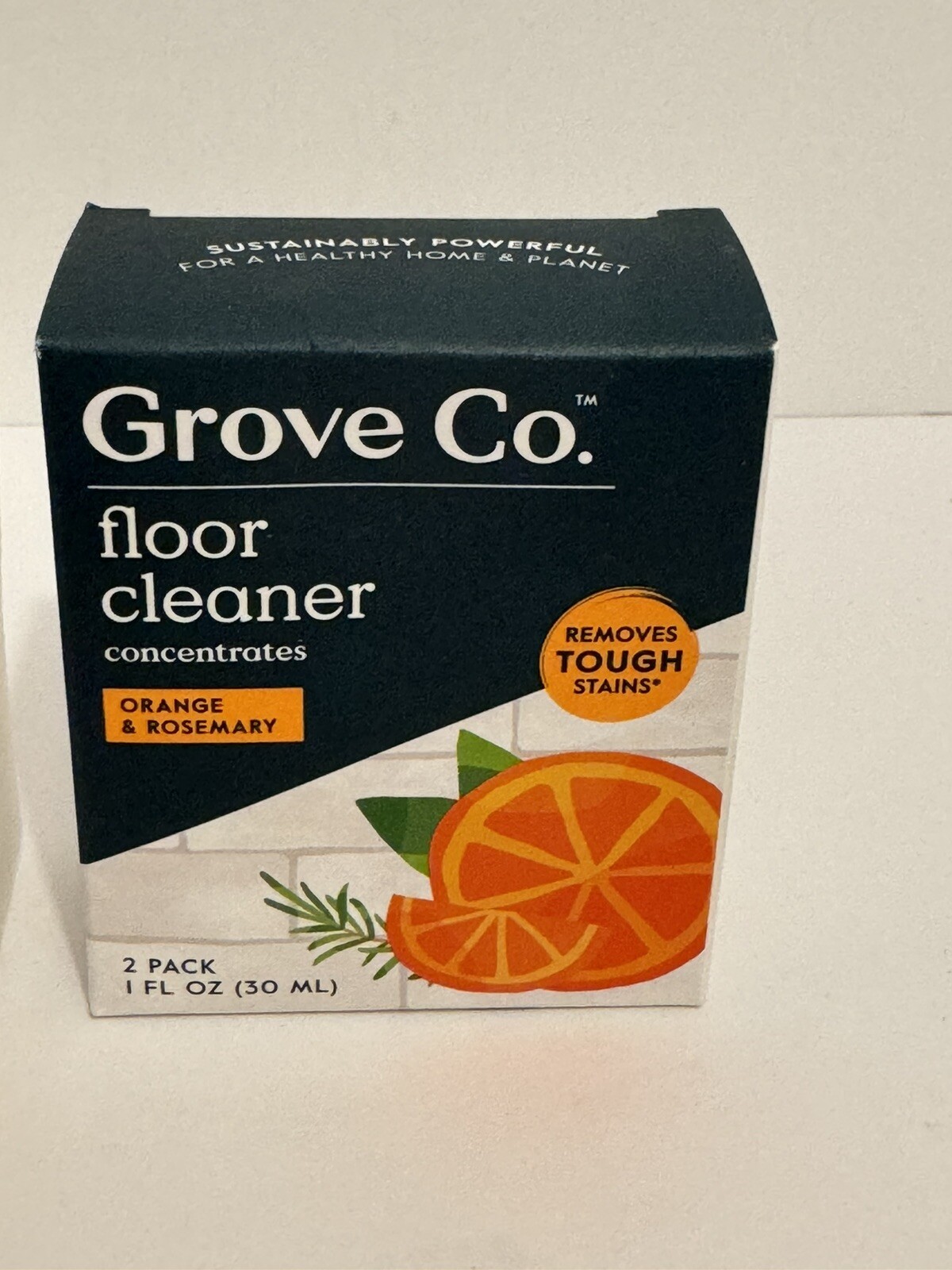 Lot Of 2 Grove Co Floor Concentrates Cleaner 2 Pack Each 1 Fl OZ See Description