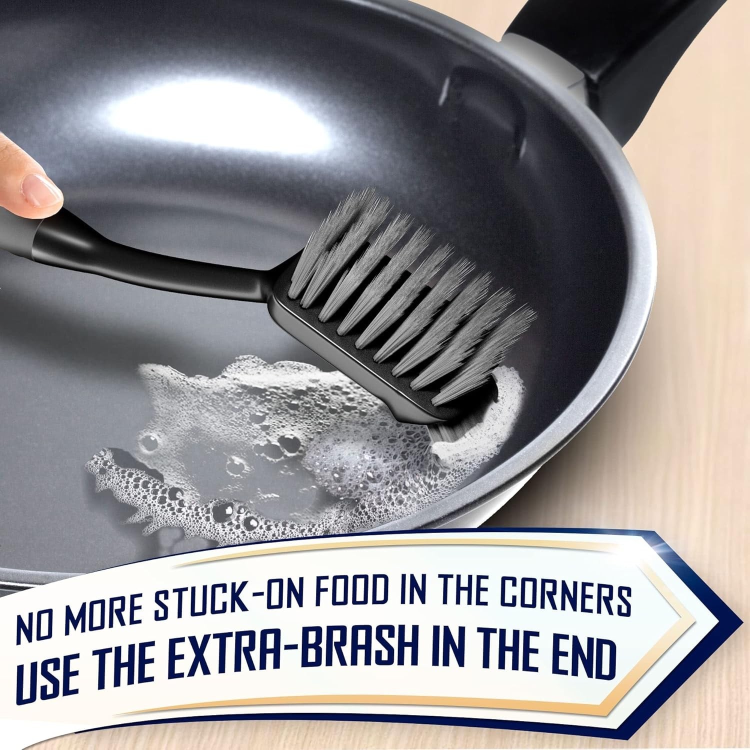 Luxury Kitchen Cleaning Brush Set of 4 – Ultimate Solution for Dishwashing Needs