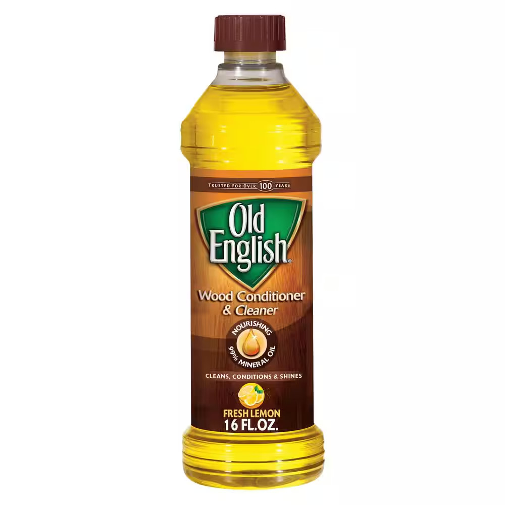 Old English Lemon Oil Furniture Polish, Wood Conditioner, Cleaner 16 Oz.