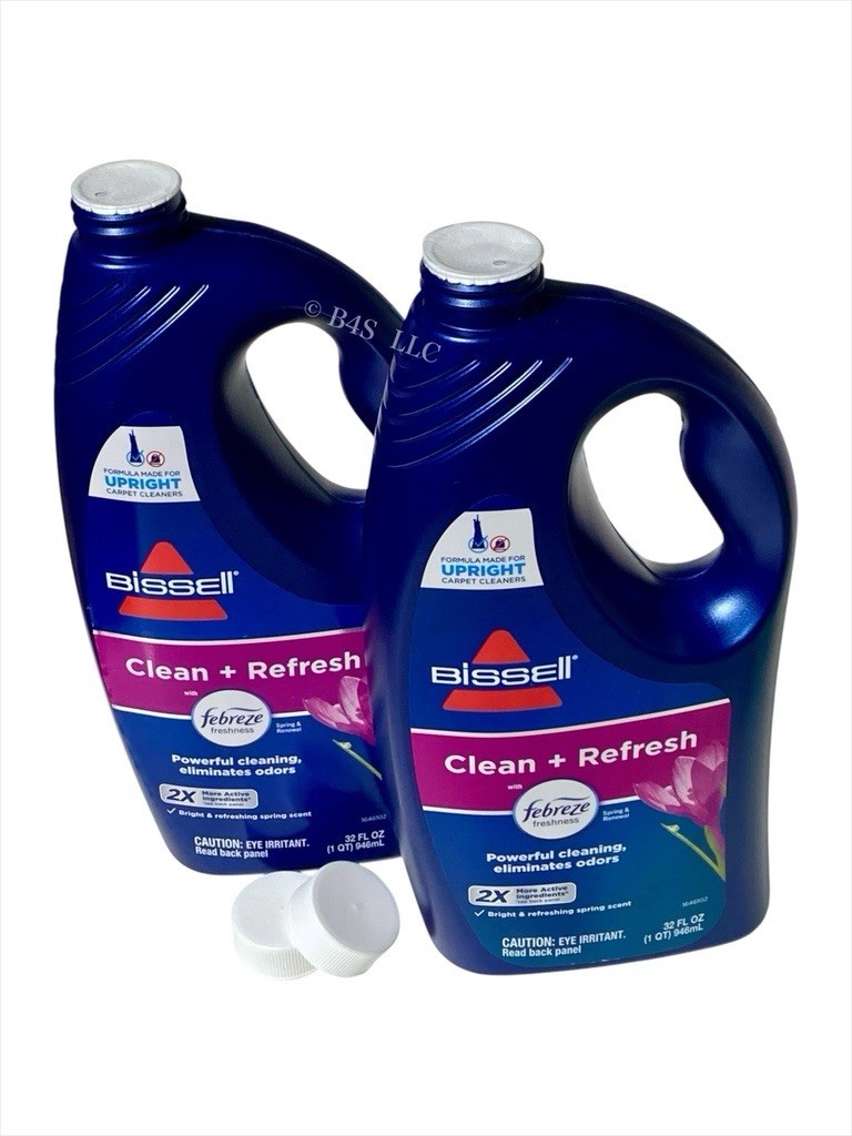 Bissell Febreze Clean Refresh Spring Renewal 32oz 2 Pack Cleaner Solution
