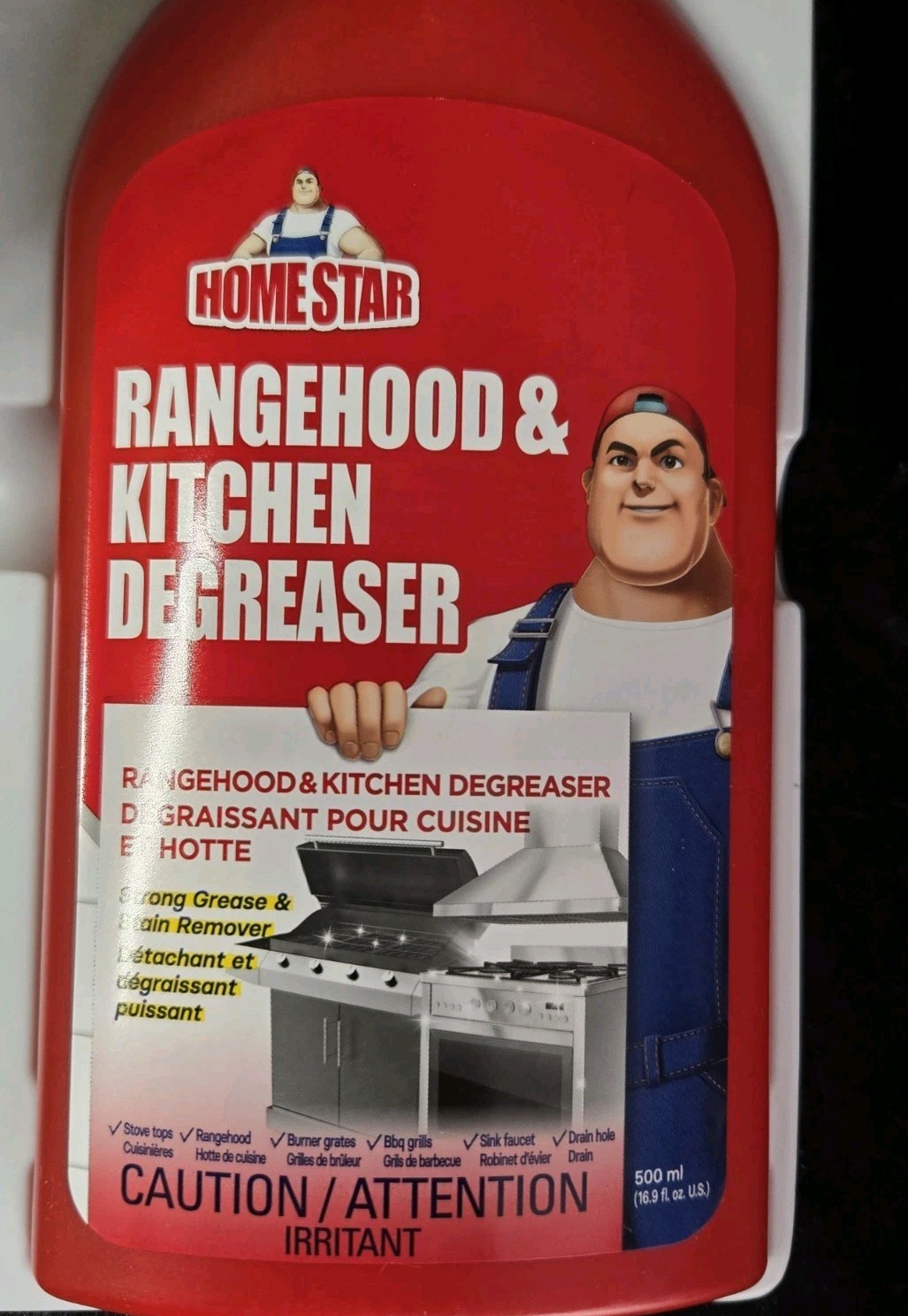 Avon Home Star Rangehood Kitchen Degreaser Stain Remover 500 ml Discontinued New
