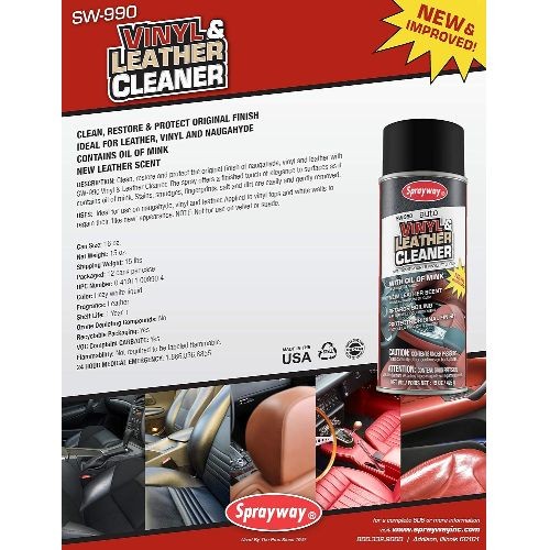 Vinyl and Leather Cleaner, 15 oz