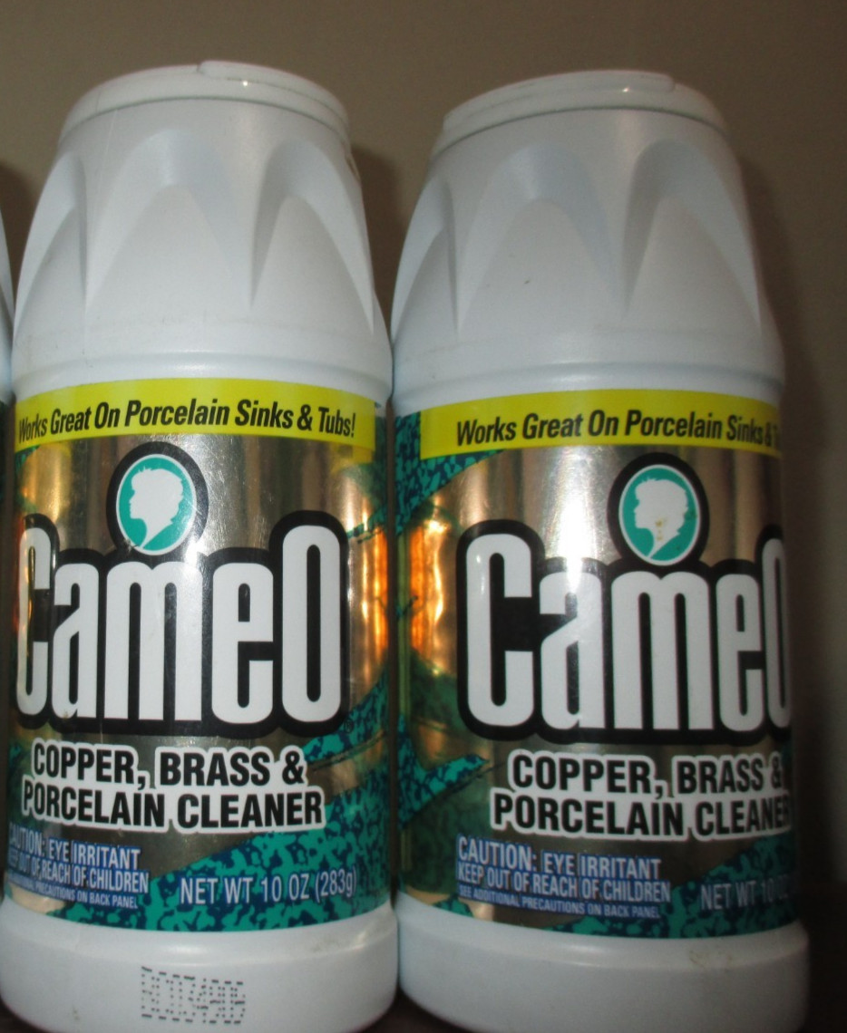 2x CAMEO Copper Brass Porcelain cleaner POWDER 10 oz ORIGINAL FORMULA