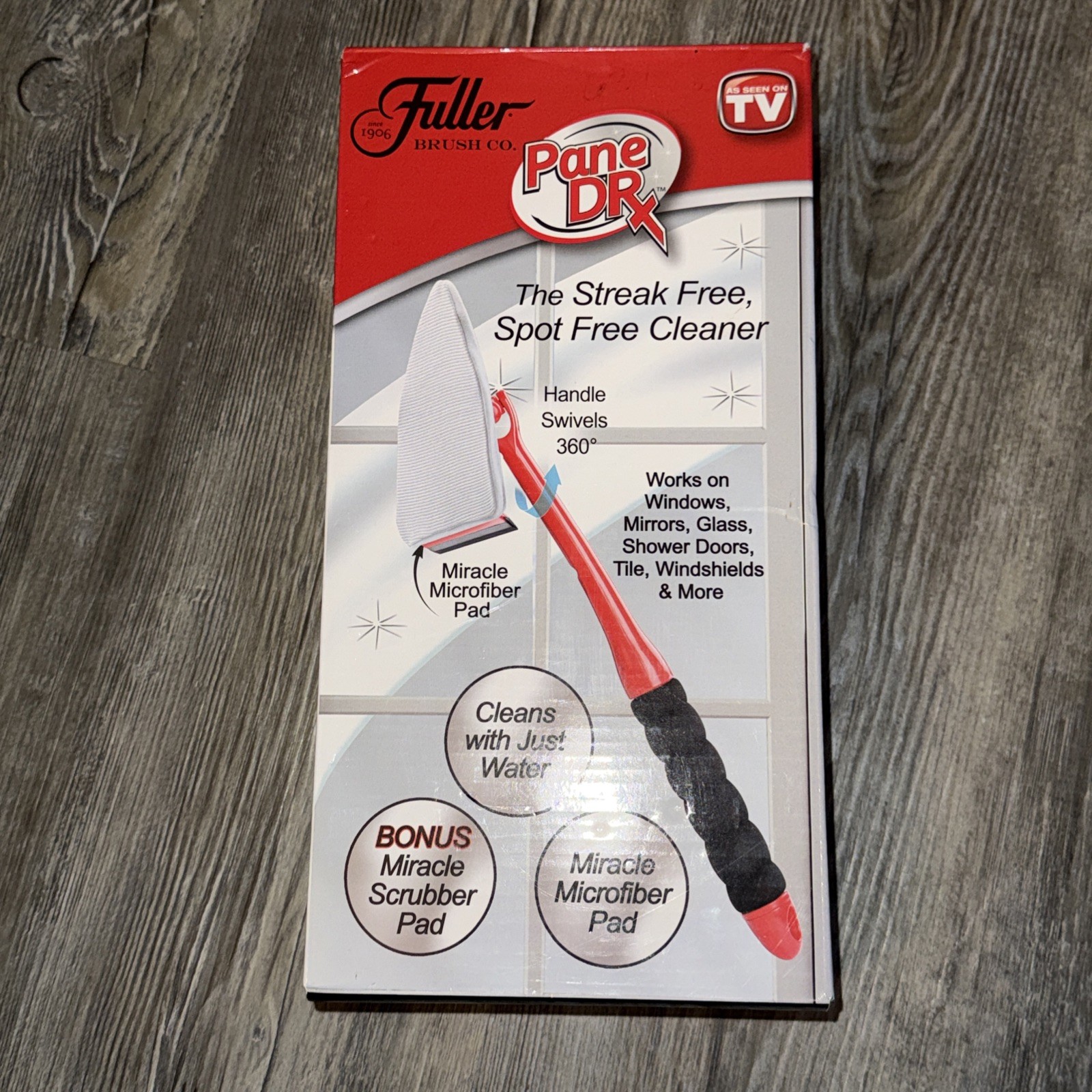 Fuller Pane Dr Brush Windows/Mirrors/Windshield/Shower Streak/Spot Free Cleaner