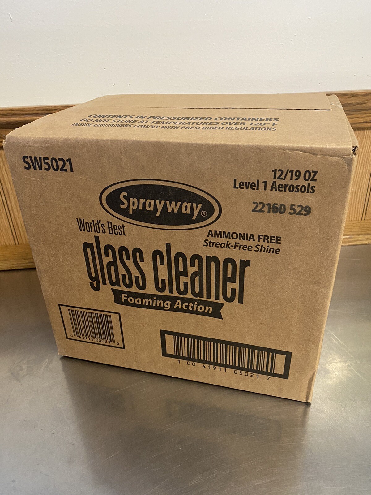 Sprayway Glass Cleaner (19 oz.,12 Pack.) FREE SHIPPING